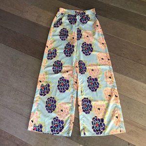 The Flower of Love Floral Pants (New/Never Worn!)